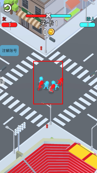 刺激火柴人