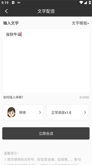 视频配音