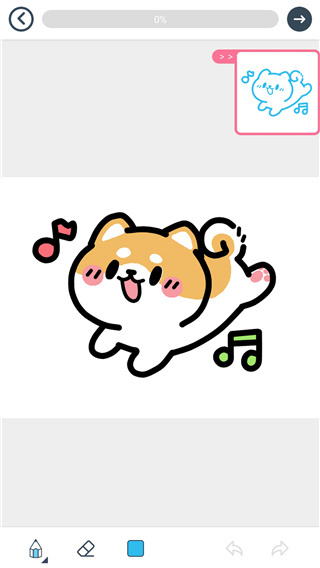 漫芽糖简笔画截图2