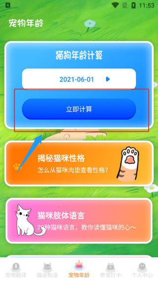 宠物猫咪翻译器