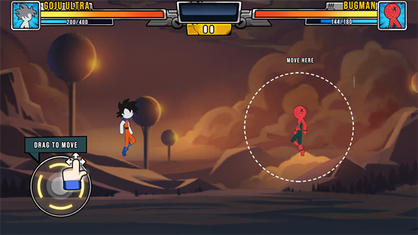 Super Stick Man Dragon Warriors