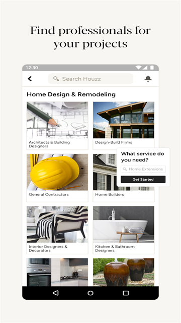 Houzz截图2