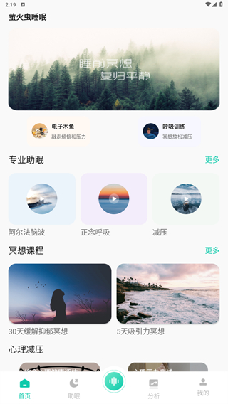 萤火虫睡眠