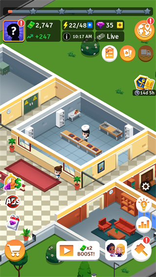 Idle Restaurant Tycoon