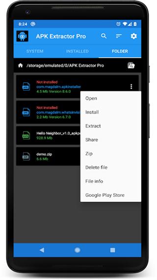 Apk Extractor Pro截图3