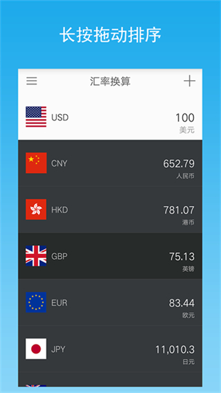 汇率转换截图1