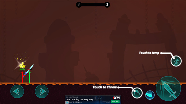 Stickmen Exile Fighter
