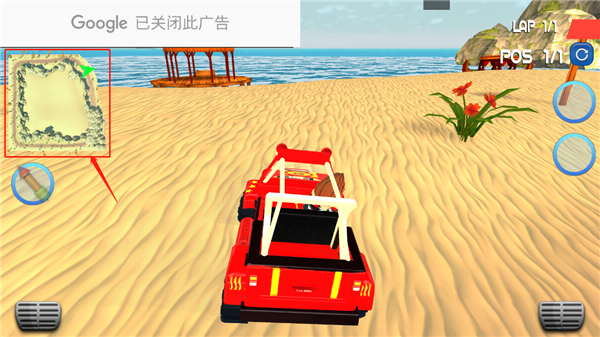沙滩越野赛车截图1