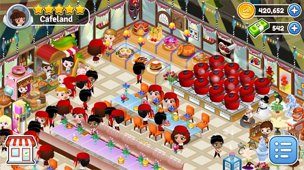 Cafeland餐厅截图2