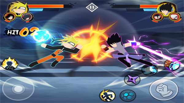 Stickman Ninja 3v3截图1