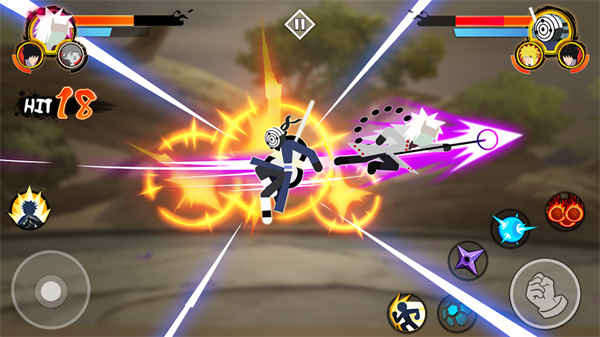 Stickman Ninja 3v3截图4
