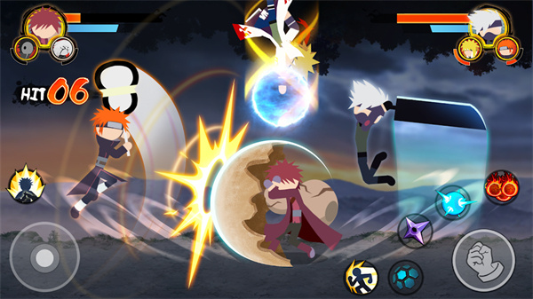 Stickman Ninja 3v3截图3