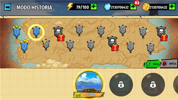 Stickman pirate fight