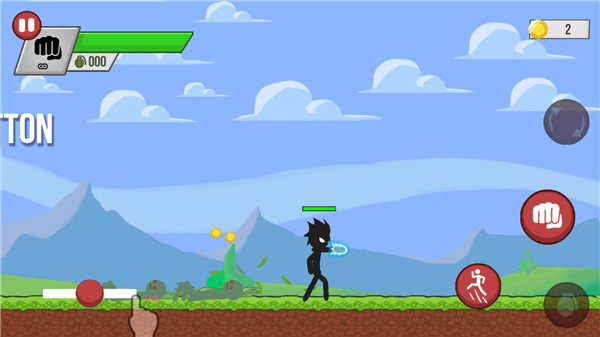 stick vs zombie