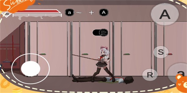 白毛少女大战僵尸截图2