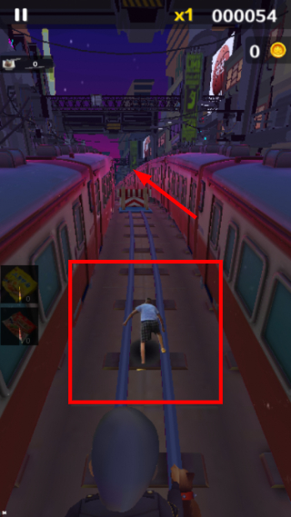 愣子跑酷空白版