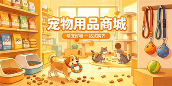 购买宠物用品软件