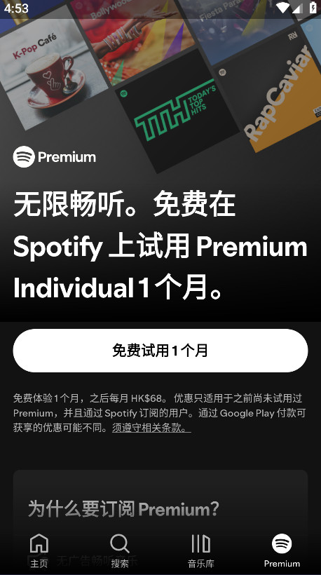 Spotify音乐截图2