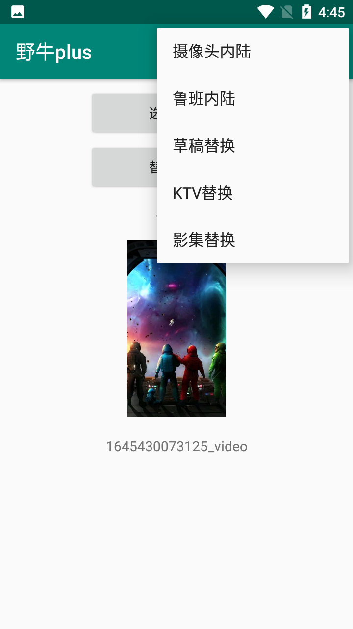 野牛plus视频替换app截图3