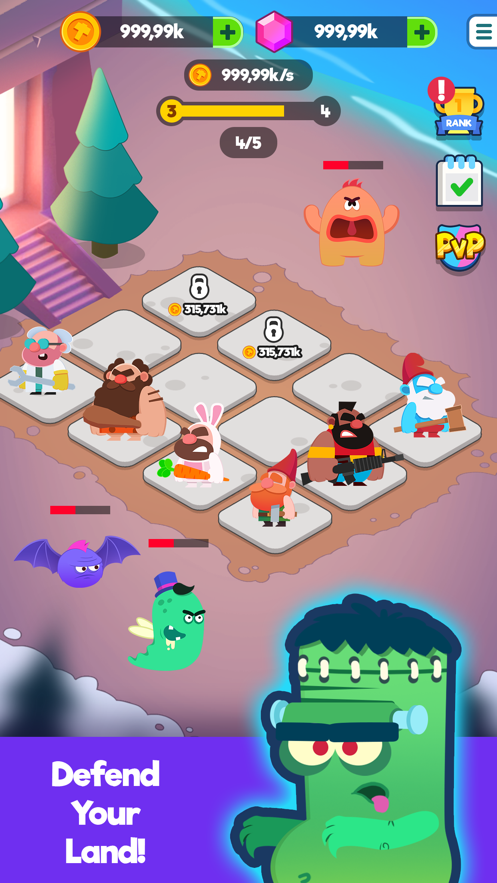 Merge Gnomes Vs Monster截图1