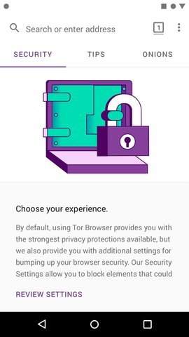 Tor安卓浏览器app截图1