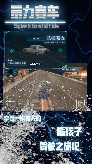 暴力赛车截图2