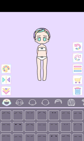 粉彩女孩游戏截图2
