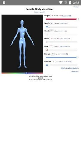 bodyvisualizer模拟器下载中文版截图3