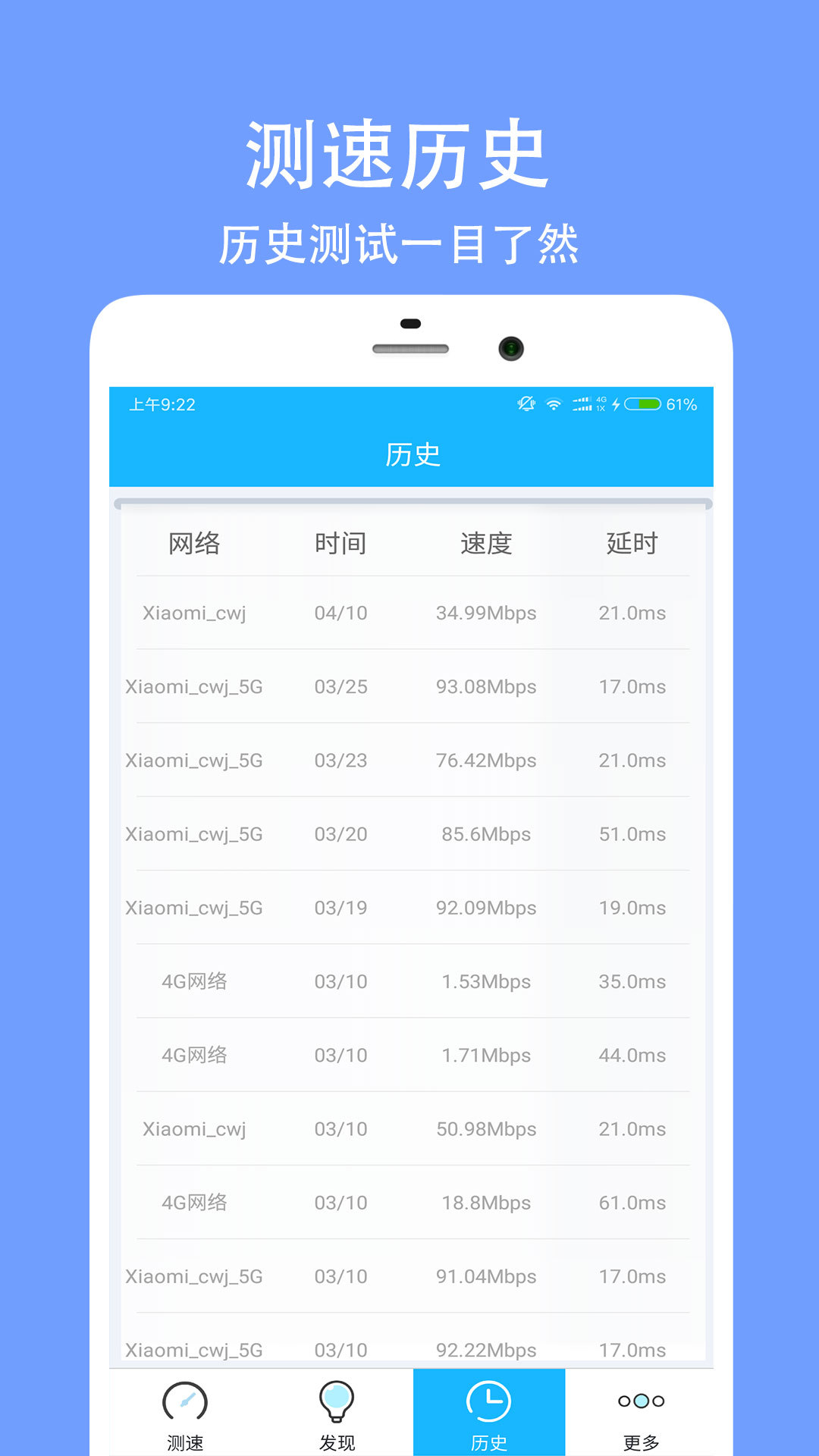 测网速大师软件截图1