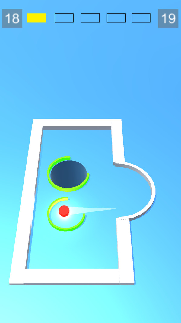 圆盘进洞3D截图2