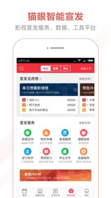 猫眼票房实时截图2