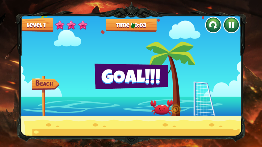 Playing Soccer by the Sea手游截图3