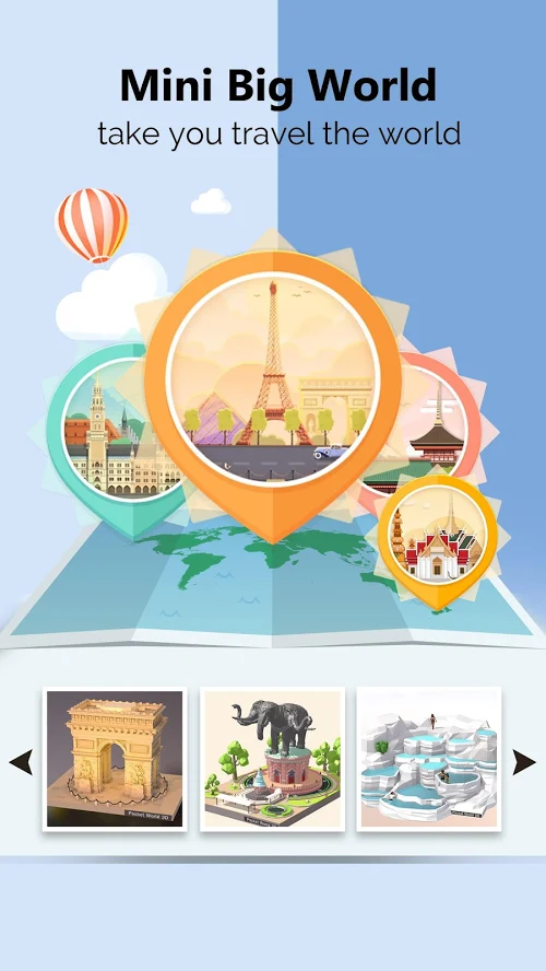 Pocket World 3D手游截图2