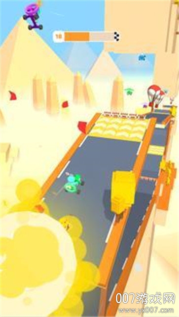 Road Glider(公路滑翔机摩托车版)截图1
