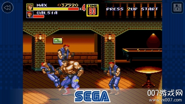 Streets of Rage 2(怒之铁拳2手游经典版)截图3