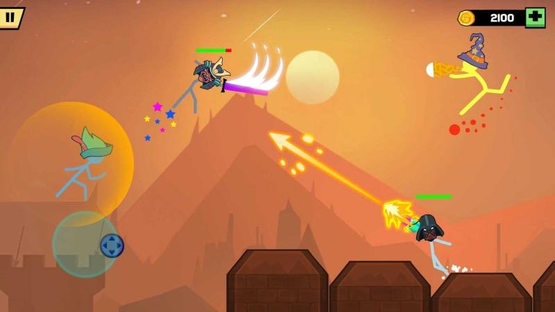 Stickman Fight Battle刺客战斗影子战士截图1