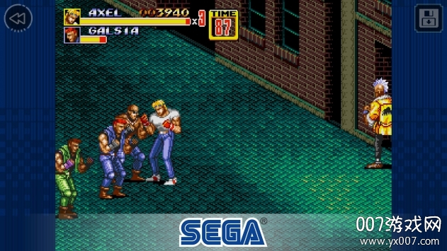 Streets of Rage 2(怒之铁拳2手游经典版)截图2