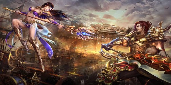 首充送战神武器的传奇手游