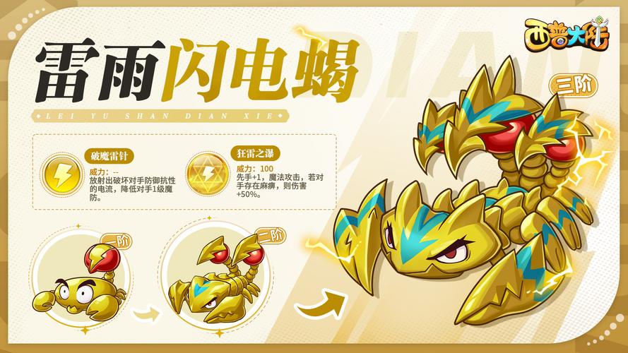赛尔号2三眼石蝎,探索神秘生物的魅力