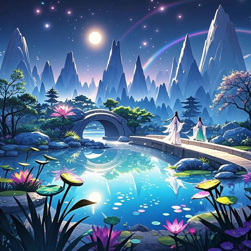 梦幻仙境，探索无尽美景与神秘传说的世界