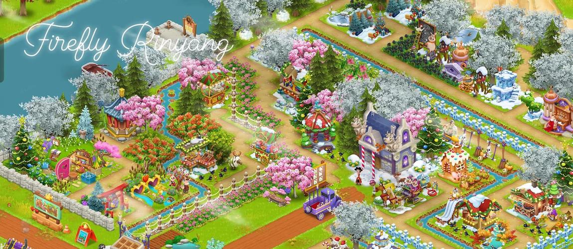 开心农场，绿意盎然的梦幻家园