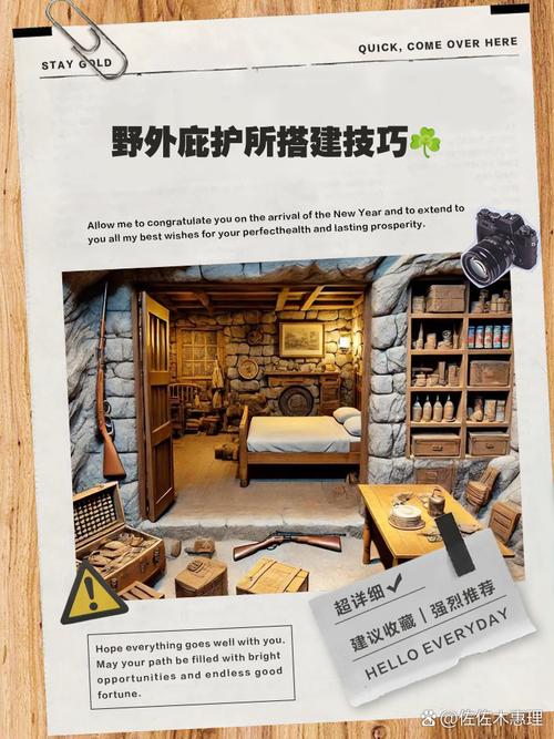如何构建一座实用且舒适的生存避难所,你的生存指南